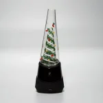 Puffco Glass Wiidz Christmas design installed facing south, showcasing a stylish and festive style 2, perfect for holiday vaping experiences.