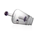 Puffco Peak glass attachment Wiidz Titan lying down, showcasing a sleek design and premium quality for enhanced dabbing experience.