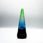 Puffco Peak glass accessory in Wiidz Hawaii, installed facing south, showcasing a vibrant and functional design for optimal dabbing experience.