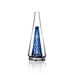 Puffco Peak Glass Wiidz Original 2.0 in blue color, featuring a south-facing design, perfect for enhancing your dabbing experience.