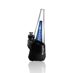 Puffco Peak glass Wiidz Original 2.0 in blue, expertly installed, positioned facing southeast, showcasing its stylish design and functionality.