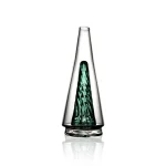 Puffco Peak Glass Wiidz Original 2.0 in Emerald Color Facing South - A Stylish Accessory for Your Dabbing Experience