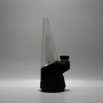 Puffco Peak glass Wiidz original 2.0 attachment installed facing west, showcasing its sleek design and premium quality for enhanced dabbing experience.