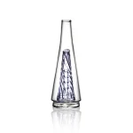 High-quality Puffco Peak Glass Wiidz Original 2.0 in Lavender color, designed for optimal vapor experience, viewed from the north.