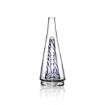 Puffco Peak glass Wiidz Original 2.0 in lavender color facing south, showcasing its stylish design and functionality for enhanced dabbing experience.