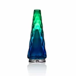 Puffco Peak Pro glass attachment showcasing Wiidz Hawaii design, oriented facing north, ideal for enhancing your dabbing experience.