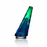 Puffco Peak Pro glass attachment from Wiidz Hawaii, designed for west-facing views, showcasing its sleek design and functionality.