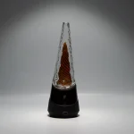 Puffco Peak Pro glass attachment Wiidz Tigre, expertly installed facing south, showcasing a stylish and functional design for enhanced smoking experience.