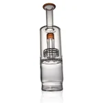 Puffco Peak Pro glass attachment Wiidz tower facing south, showcasing its sleek design and functionality for enhanced dabbing experience.