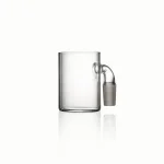 Puffco Proxy glass attachment with Wiidz 14mm connector, designed for optimal use, shown from a northwest angle.