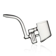 Puffco Proxy glass attachment for Wiidz Buba, featuring a sleek tilted design that enhances the user experience and provides a stylish look for your vaping setup.