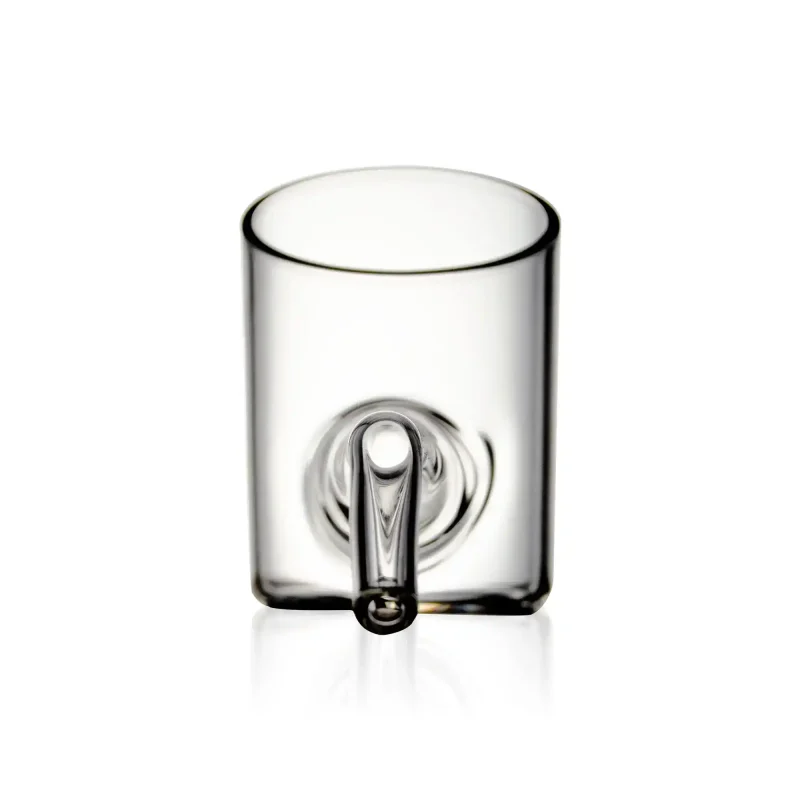 Puffco Proxy glass attachment with Wiidz flat pipe, positioned facing north, showcasing sleek design and functionality for enhanced smoking experience.