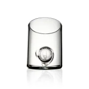 Puffco Proxy glass attachment featuring a Wiidz flat pipe design, oriented south, ideal for enhanced vaporization experiences.