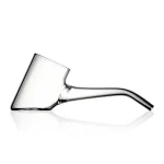 Puffco Proxy glass attachment Wiidz flat pipe positioned facing west, showcasing sleek design and innovative features for enhanced vaping experience.