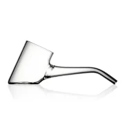 Puffco Proxy glass attachment Wiidz flat pipe positioned facing west, showcasing sleek design and innovative features for enhanced vaping experience.