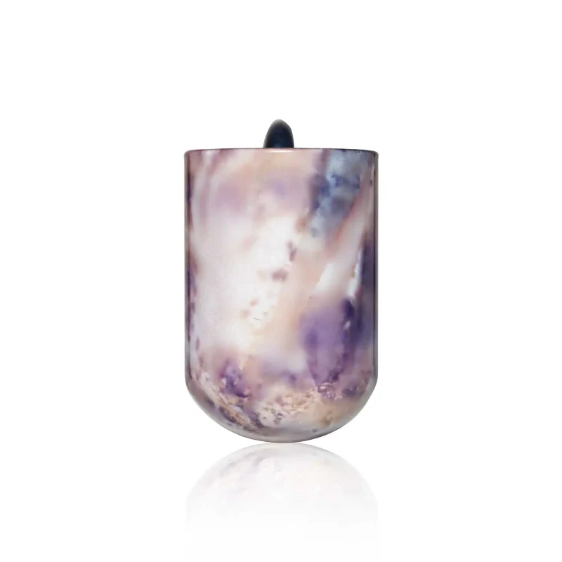 Puffco Proxy replacement glass featuring Wiidz Cosmic Pipes design oriented south, ideal for enhancing your vaporizing experience.