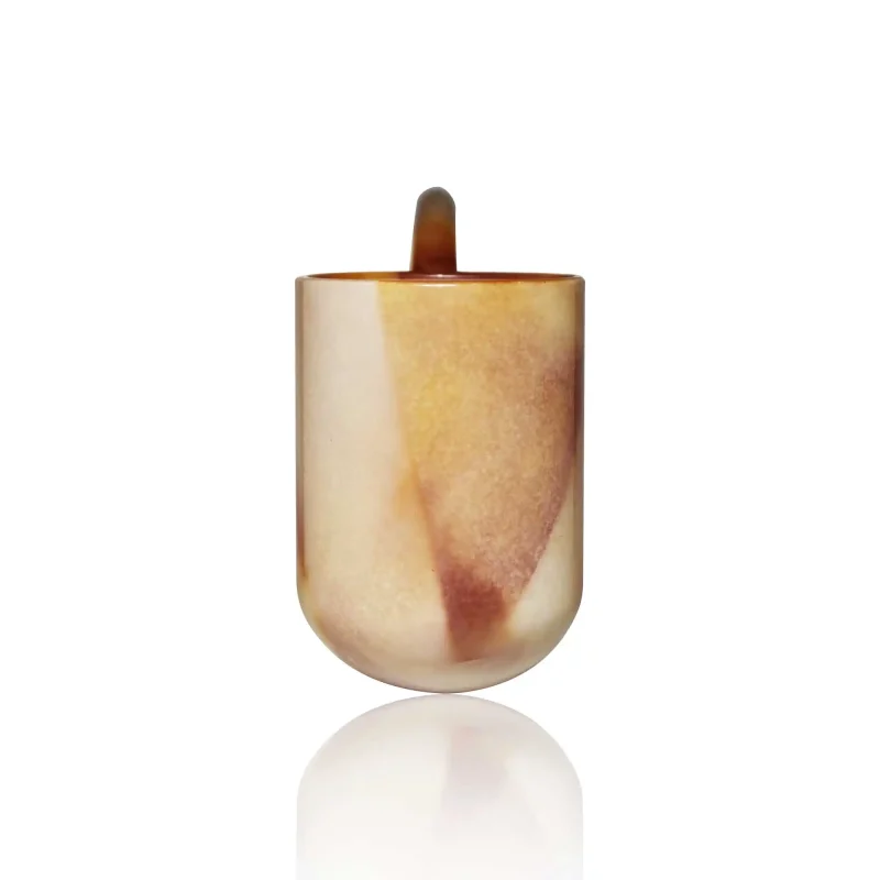 Puffco Proxy replacement glass featuring Wiidz Cosmic Pipes design with a Saturn motif, oriented facing south, ideal for enhancing your dabbing experience.